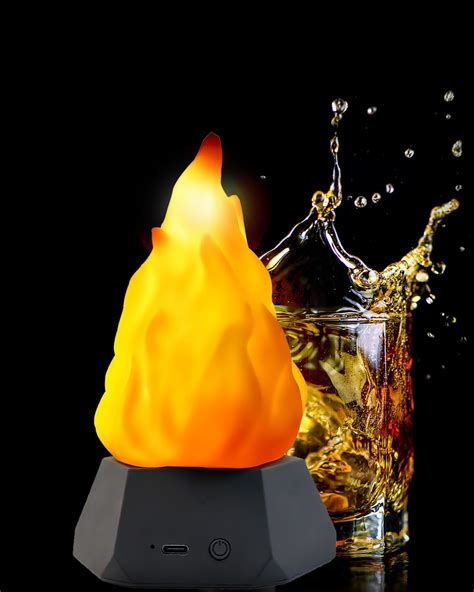 Amazon.com: 3D Artificial Fake Fire Flames - 110V LED Effect Light ...