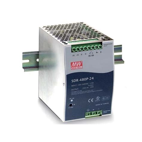 AC/DC power supply - SDR-480P series - Mean Well - single-output / with ...
