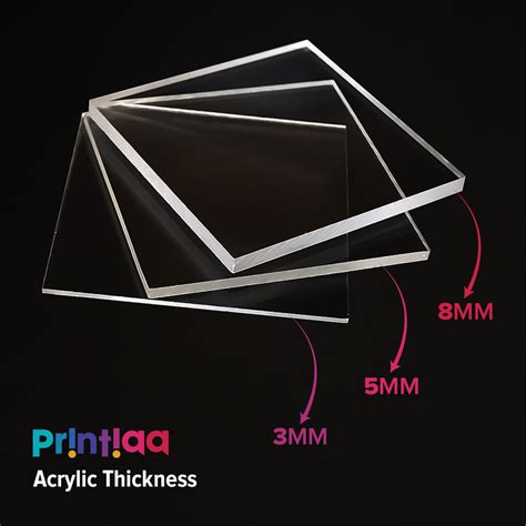 Personalized Square Clear Acrylic HD Photo Print – Printiaa