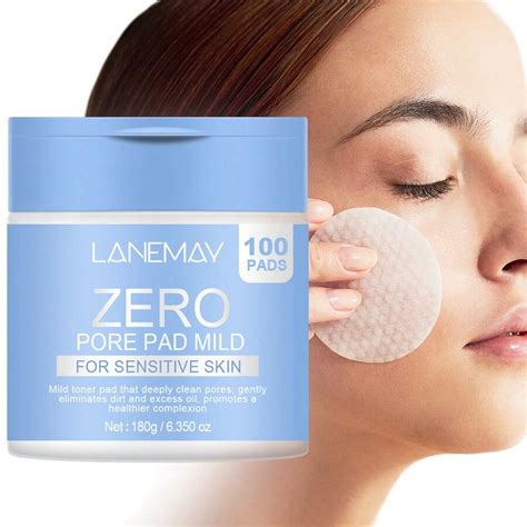 LANEMAY منشفات منظف الوجه - تنظيف عميق للبشرة ، إزالة الرؤوس السوداء ...