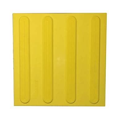 PU Tactile Tiles Yellow | Self Adhesive, Anti Skid, Direction, PU ...