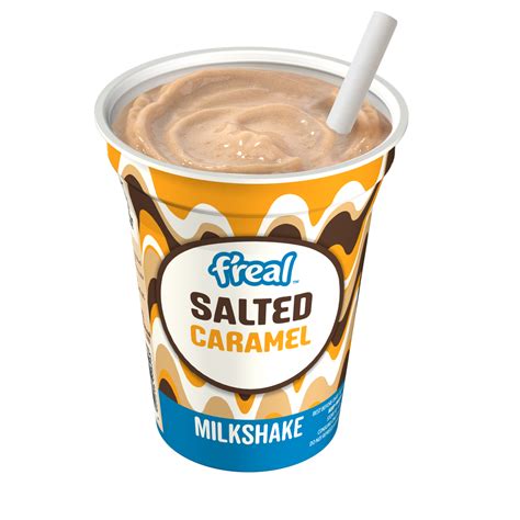 F'Real Salted Caramel Milkshake - Consort Frozen Foods