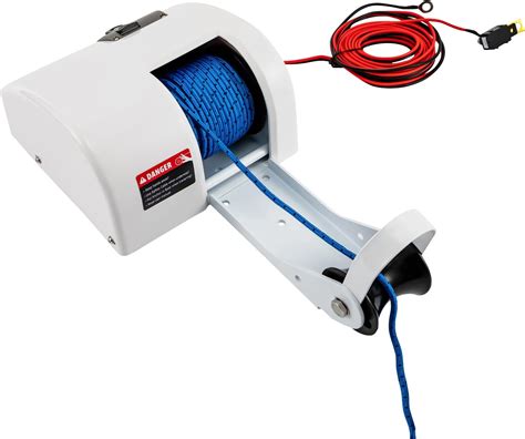 Electric Boat Winch with Wireless Remote, 45 LBS Bahrain | Ubuy