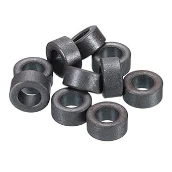 PATIKIL Ferrite Toroid Core 14mm x 8mm x 7mm, 10 Pack Transformer ...