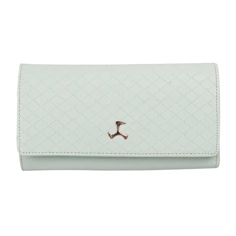 Buy Mochi Womens Synthetic Green Bifold (One Size) at Amazon.in