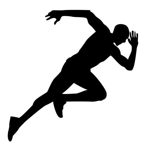 Runner Silhouette Transparent 的图像结果