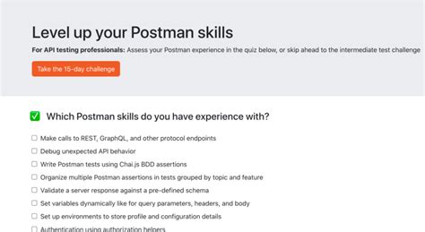 Skill Check Tutorial in Postman 的图像结果