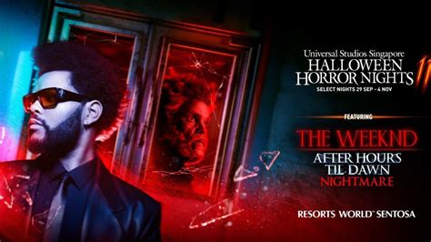Universal Studios Singapore Ropes In The Weeknd For Halloween