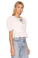 For Love & Lemons Jocelyn Top in White | REVOLVE
