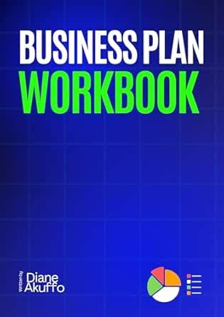 Business Plan Workbook : DIY Standard Business Plan Workbook for ...