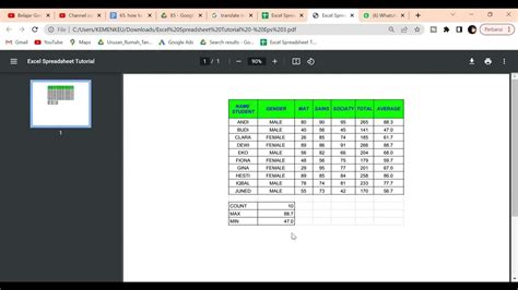 Image result for Excel Spreadsheet Tutorial YouTube