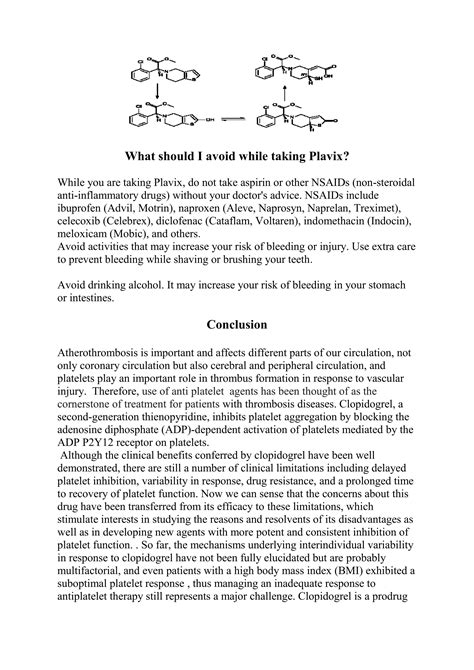 Clopidogril as prodrug | DOCX