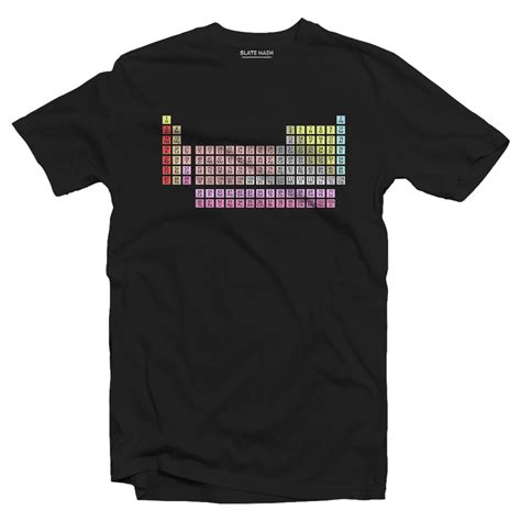 Periodic Table T-shirt – SLATE HASH