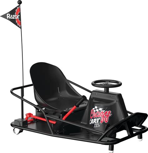 Razor Crazy Cart XL-36V Electric Drifting Go Kart, Variable Speed, Up ...