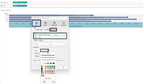 Image result for How to Create Bullet Graph Tableau