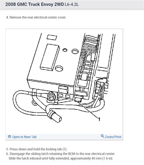 2008 GMC Acadia Body Control Module Location 的图像结果