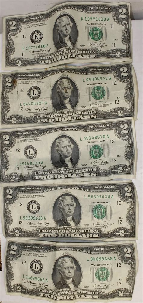 Buffalo Nickels, Silver Quarters, Eisenhower Dollars, and $2 Bills ...