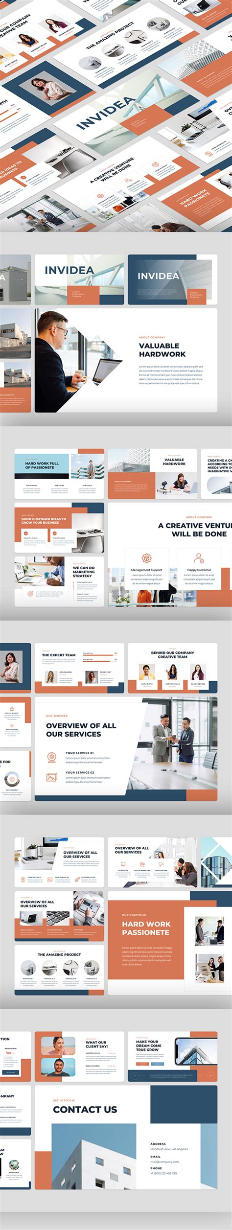 Creative PowerPoint Templates from GraphicRiver