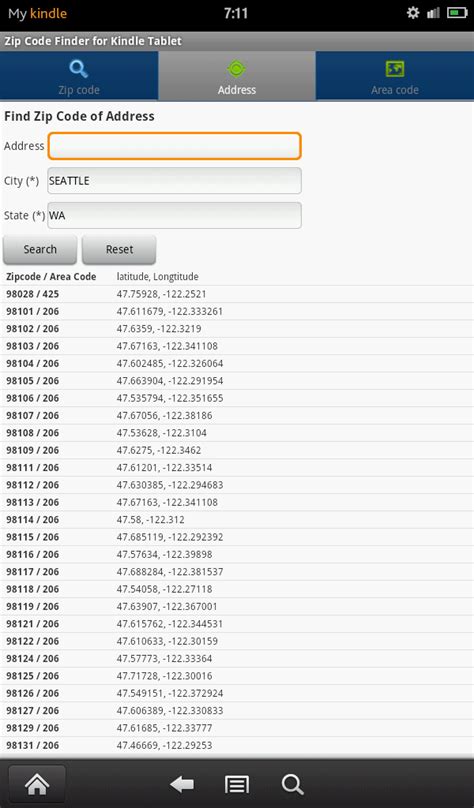 Zip Code Finder 的图像结果