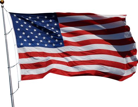 American Flag Transparent Background
