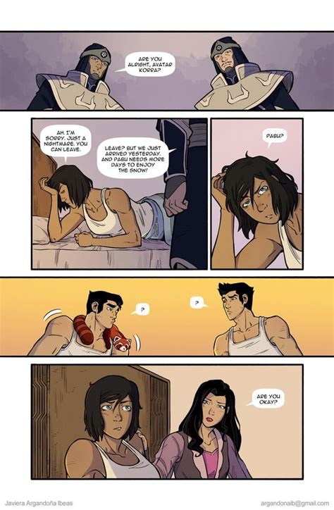 [FAN-COMIC] Hi! These are the eight pages where that panel of Korrasami ...