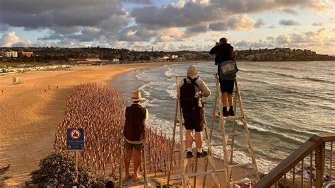 Bondi Briefly Turned Into a Nude Beach for Photographer Spencer Tunick's Latest Mass ...