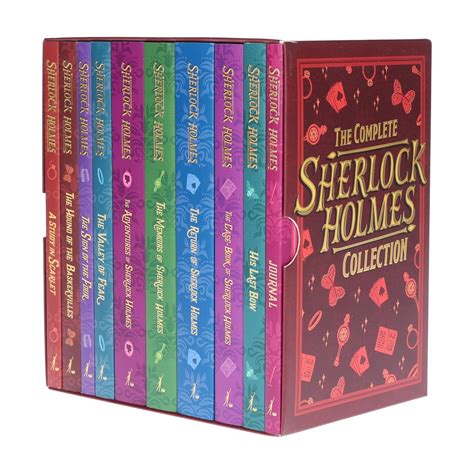 Sherlock Holmes Series Complete Collection 10 Books Set by Arthur Conan ...