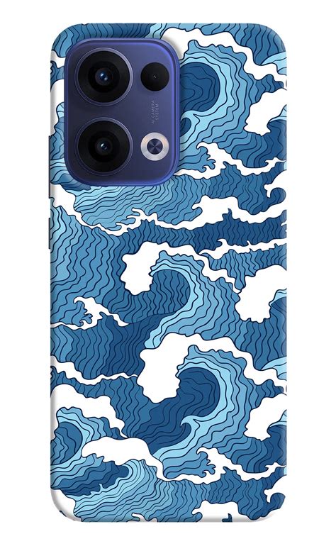 Save Big: Get the Blue Waves Oppo Reno13 5G Back Cover - Shop Now ...