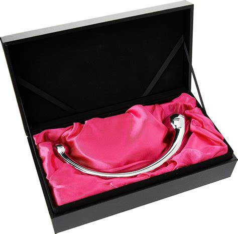 Varita de metal Njoy Pure para alcanzar el punto G 75in Acero pulido – Yaxa Colombia