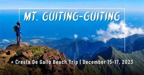 Travel With Yel to Mt. Guiting-Guiting, Sibuyan Island, Romblon, San ...