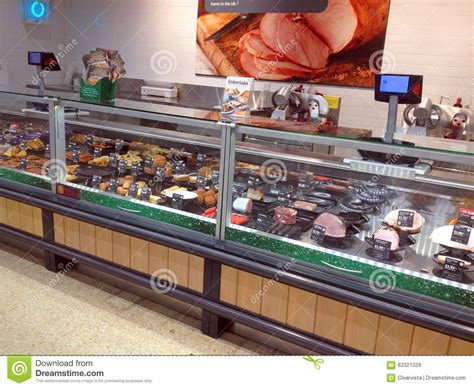 在大型商场的熟食柜台 编辑类库存图片. 图片 包括有 - 63321029