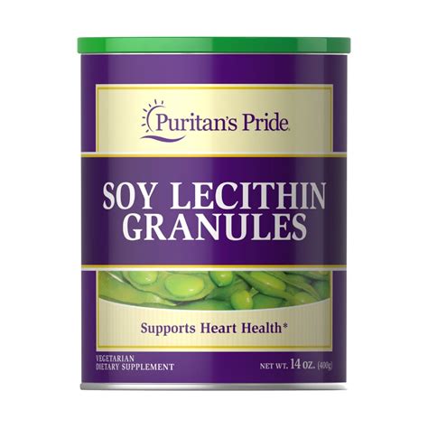 Puritan's Pride, Soy Lecithin Granules 1680 mg – HOLA!PURITAN´S