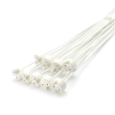 LEKE G8 Base G8 Socket Ceramic G8 Connector for G8 LED Bulb,G8 Halogen ...