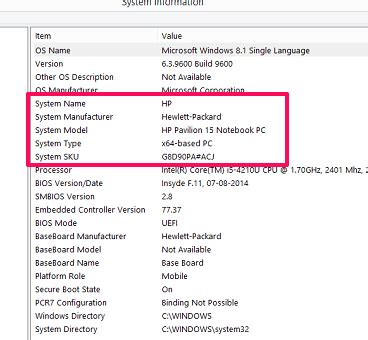 Laptop Model Finder 的图像结果