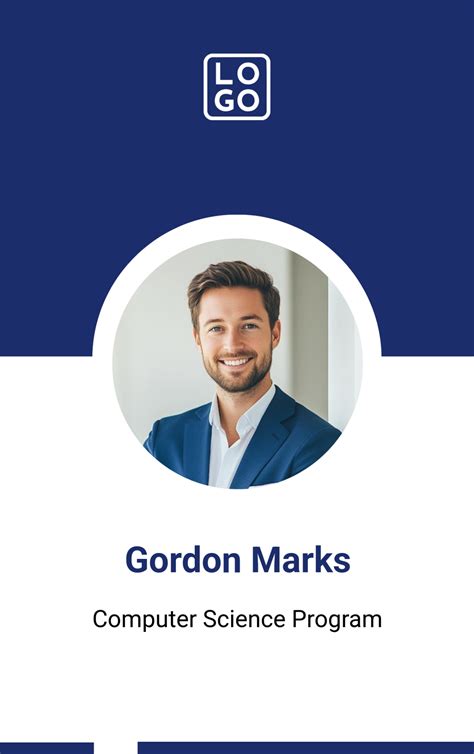 Image result for Sample ID Card Template