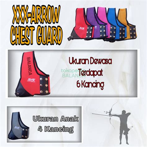 Jual XXX-ARROW CHEST PROTECTOR - Chest Guard - Pelindung dada panahan ...