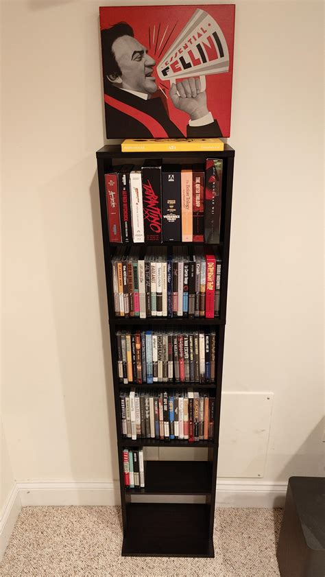 I finally have my own Criterion shelf : r/criterion