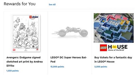 Image result for Lego.com VIP Rewards