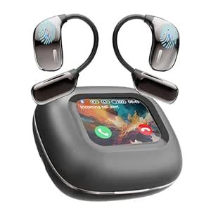 AI Translation Earbuds Real Time 144 Languages, LCD Touch Screen Open ...