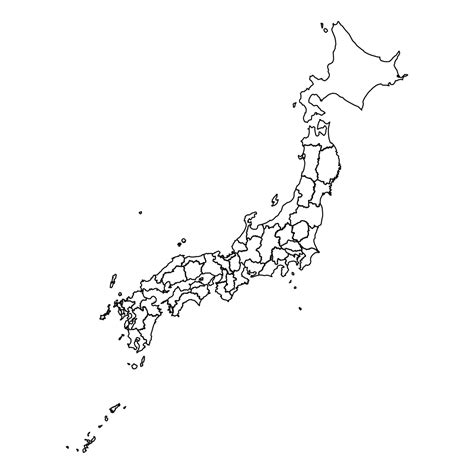 Japan Map Outline 的图像结果