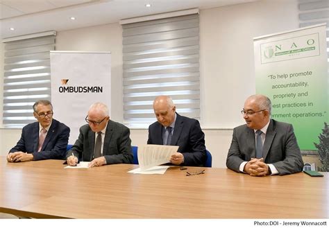 Agreement in principle between Ombudsman's Office and NAO - TVMnews.mt