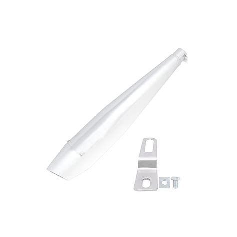 AllExtreme EX086 Dolphin Model Bike Exhaust Silencer with Glasswool ...