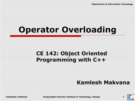Image result for Operator Overloading in Visual Presentation