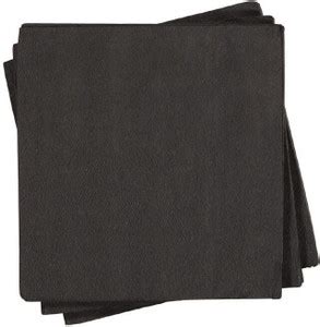 Paperi ESSEN Napkins 30cm Black Mid 50 Pack Black Paper Napkins - Buy ...
