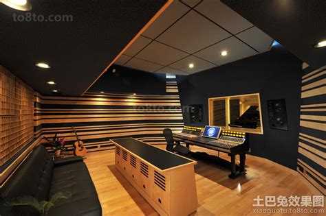 音乐工作室装修设计案例效果图_岚禾办公空间设计