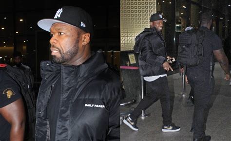 In Da Club Rapper 50 Cent Arrives In Mumbai For Concert At DY Patil ...