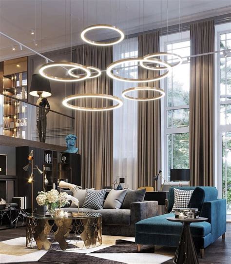 hanging pendant light living room
