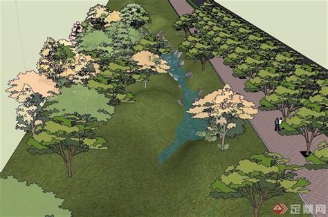 景观设计分类细部大全—溪流水池设计cad图纸_园林建筑_土木在线