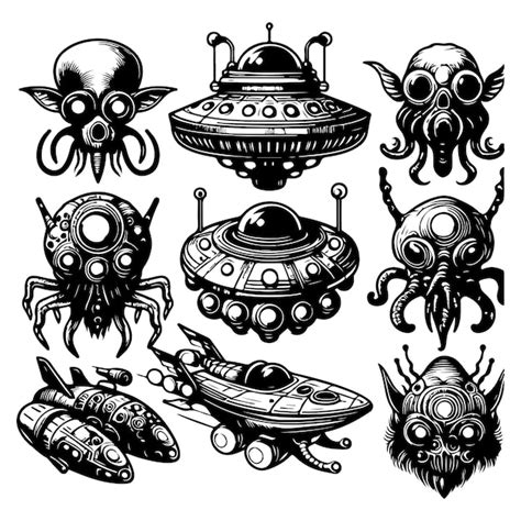 Alien Space Creatures 的图像结果