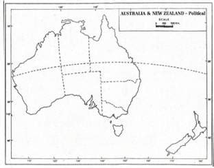 Flipkart.com | CRAFTWAFT POLITICAL MAP OF AUSTRALIA AND NEW ZEALAND ...